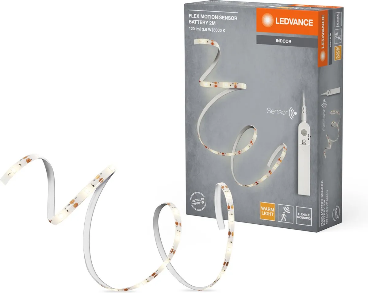LEDVANCE FLEX MOTION SENSOR LED-strip 2m - 3,6W 150lm - 3000K