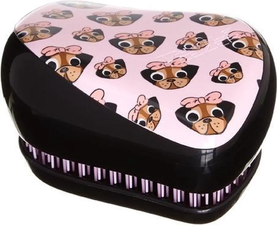 Tangle Teezer Compact Styler Pug Love - RozeZwart