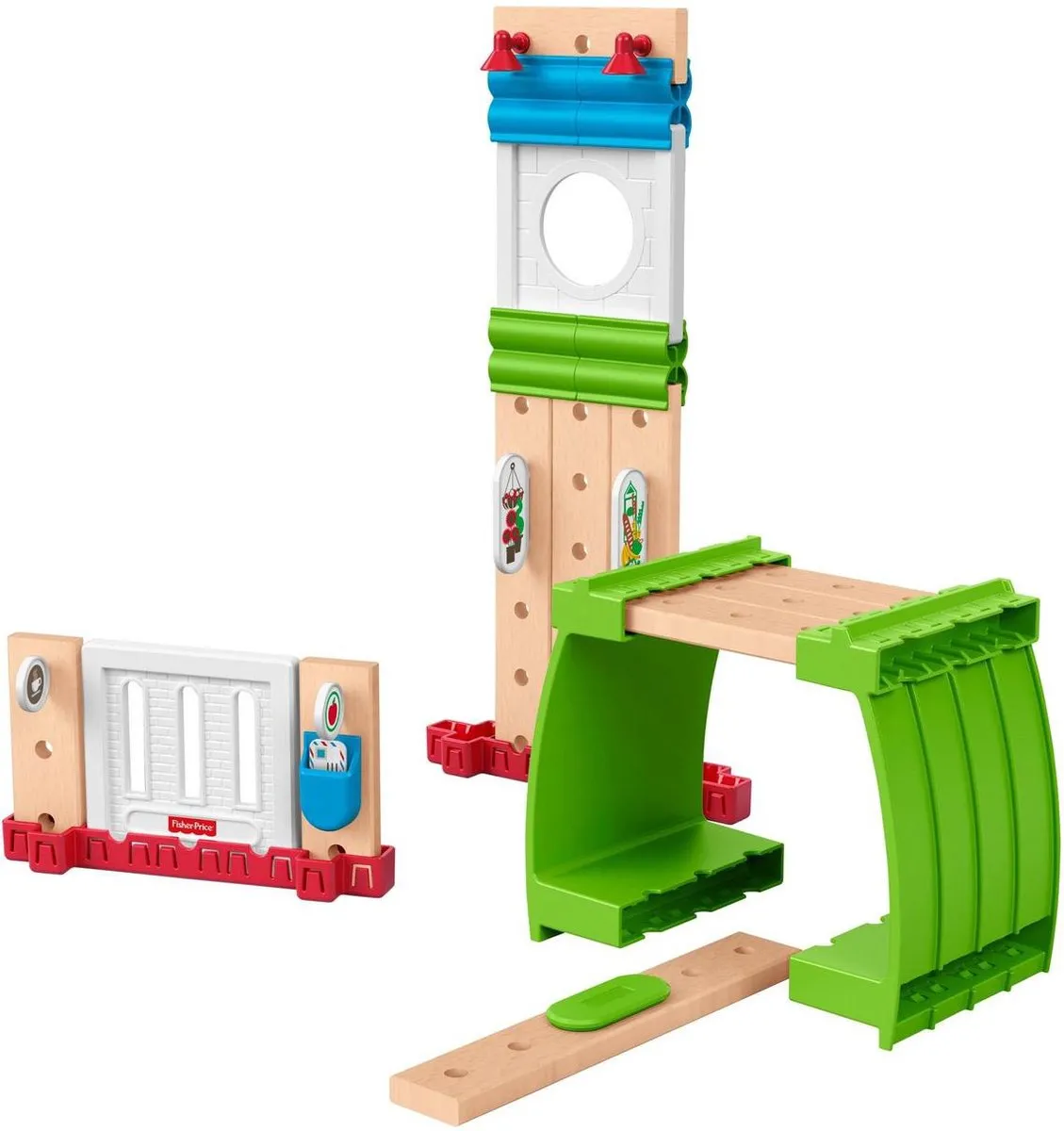 Fisher Price Wonder Makers Uitbreidingsset Build it Up - 25 Onderdelen - Multicolor