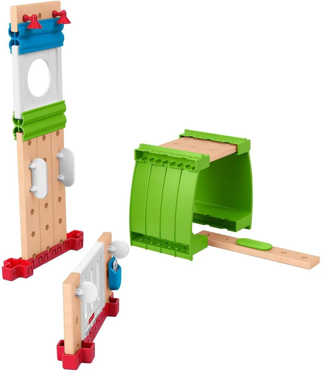 Fisher Price Wonder Makers Uitbreidingsset Build it Up - 25 Onderdelen - Multicolor
