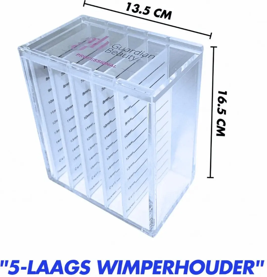 Guardian Beauty Wimpers Organizer - 5 Lagen Transparant