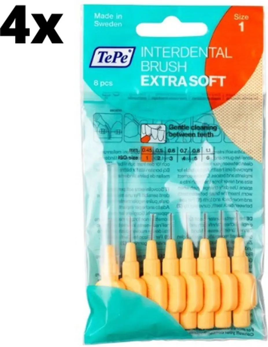 TePe Extra Soft 0,45mm Tandenborstels