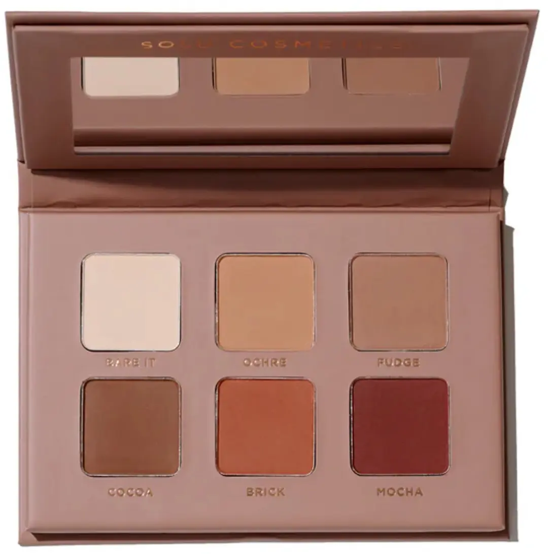 Sosu Matte Eyeshadow Palette Warm - 6 Kleuren
