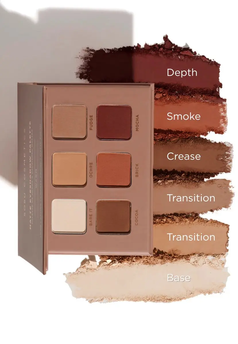 Sosu Matte Eyeshadow Palette Warm
