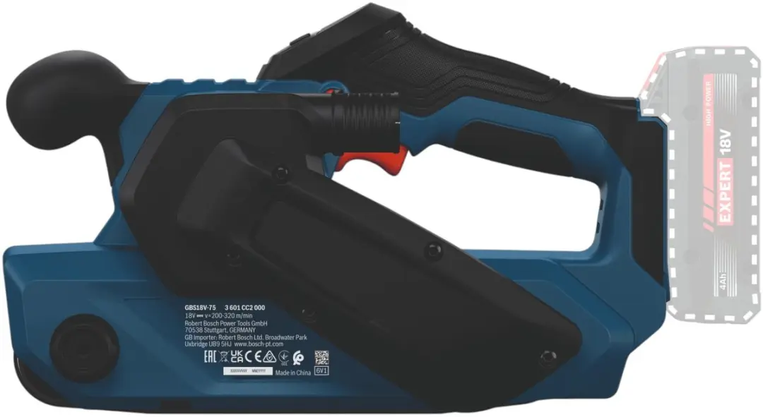 Bosch Professional GBS18V-75 Bandschuurmachine 75mm