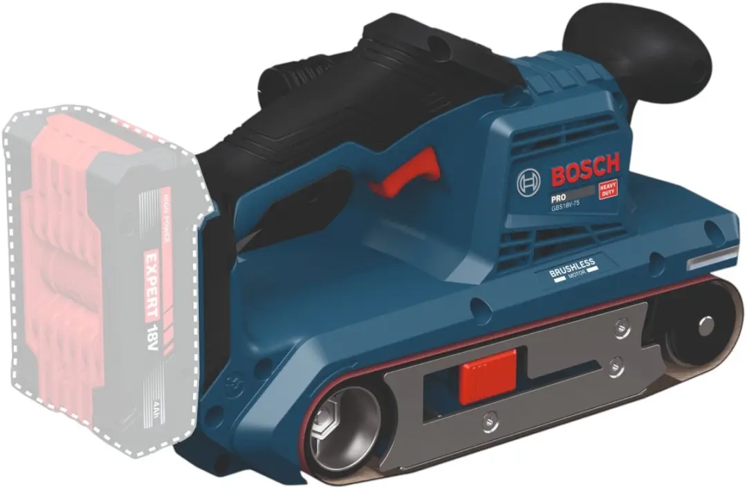 Bosch Professional GBS18V-75 Bandschuurmachine 75mm