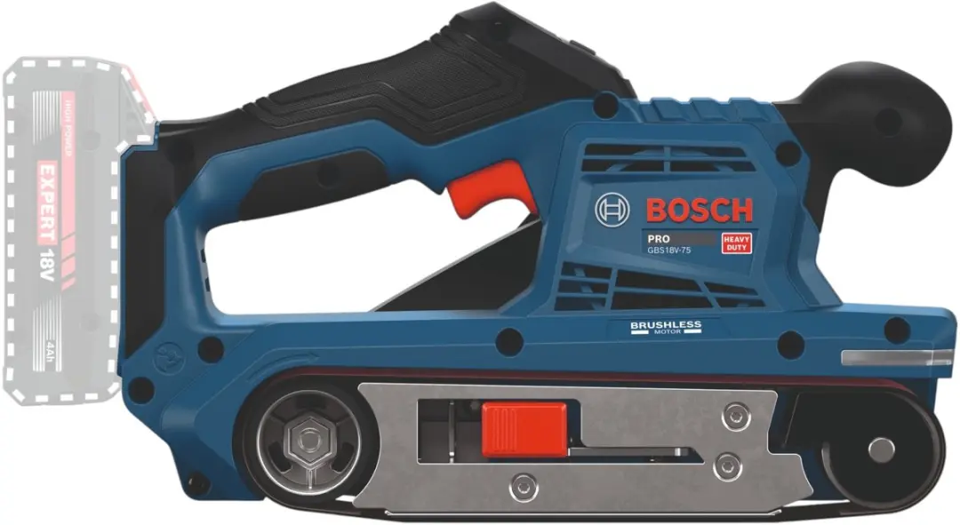 Bosch Professional GBS18V-75 Bandschuurmachine 75mm