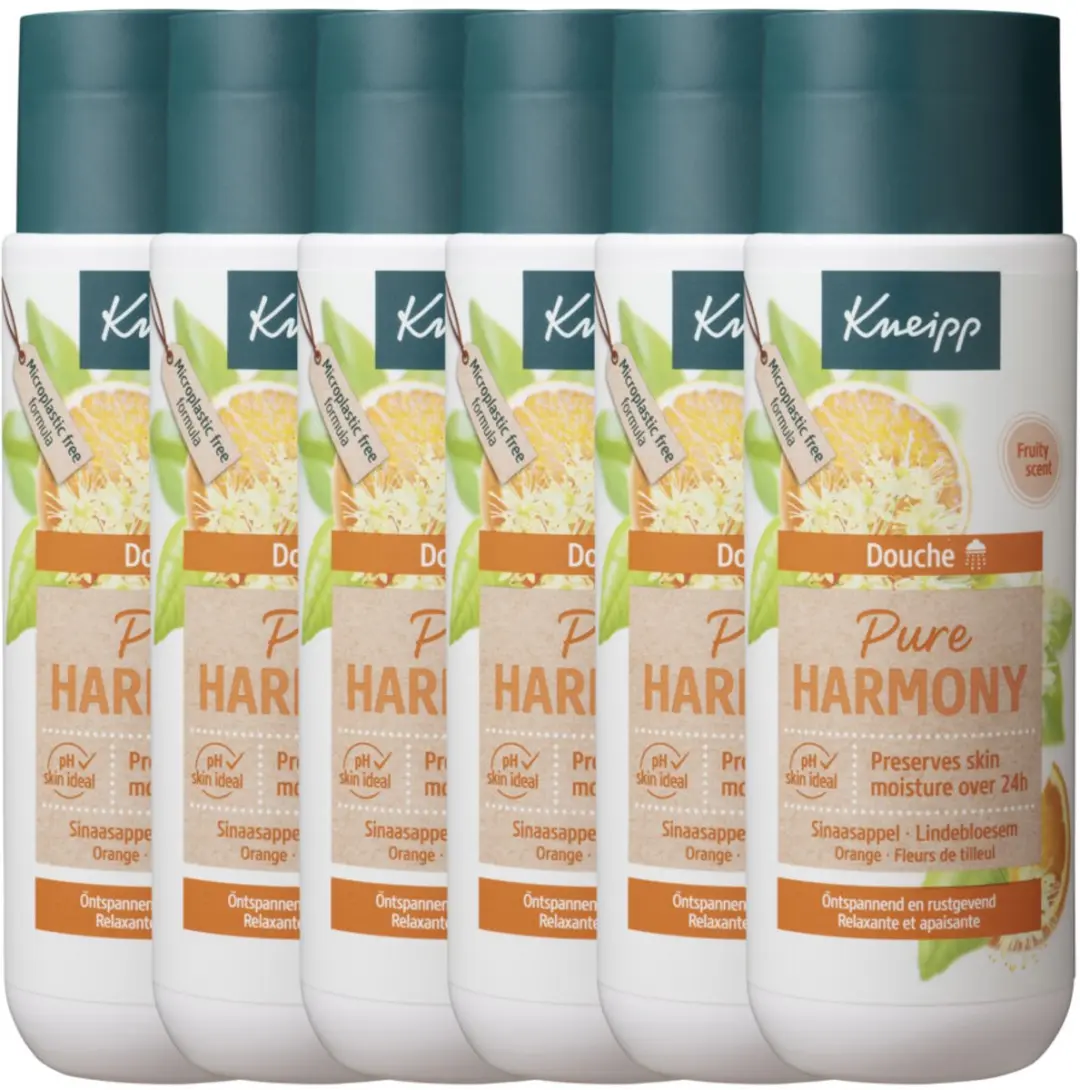 Kneipp Pure Harmony Douchegel Oranje Lindebloesem