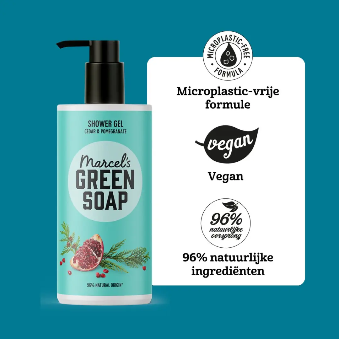 Marcel's Green Soap Douchegel Ceder & Granaatappel 6x300ml