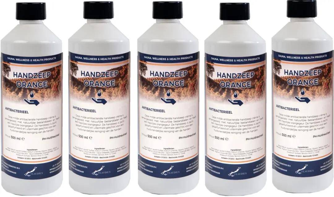 Splashbox Cosmetics Handzeep Orange 500ml