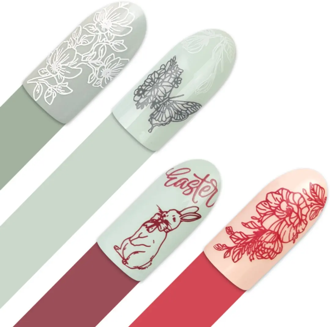 Moyra Stamping Plate 130 IN BLOOM - 55g