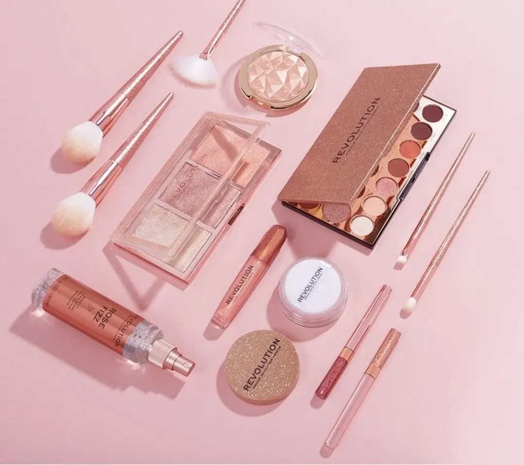 Makeup Revolution Precious Stone Brush Set - 5 Kwasten - Gezicht/Ogen