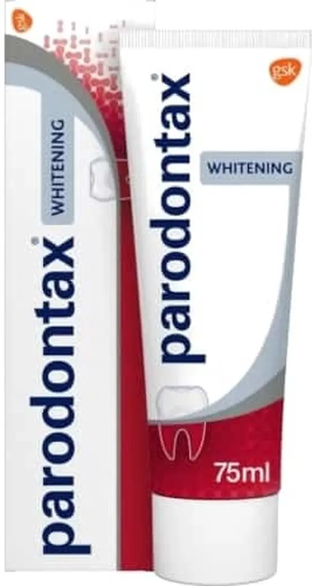 Parodontax Whitening Tandpasta 75ml - 6 Stuks