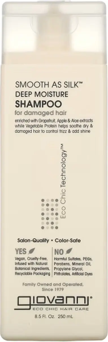 Giovanni Cosmetics Smooth as Silk Shampoo 250ml