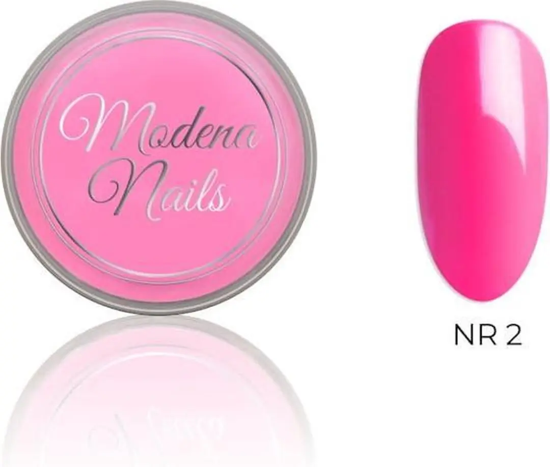 Modena Nails Acryl Neon Roze 02