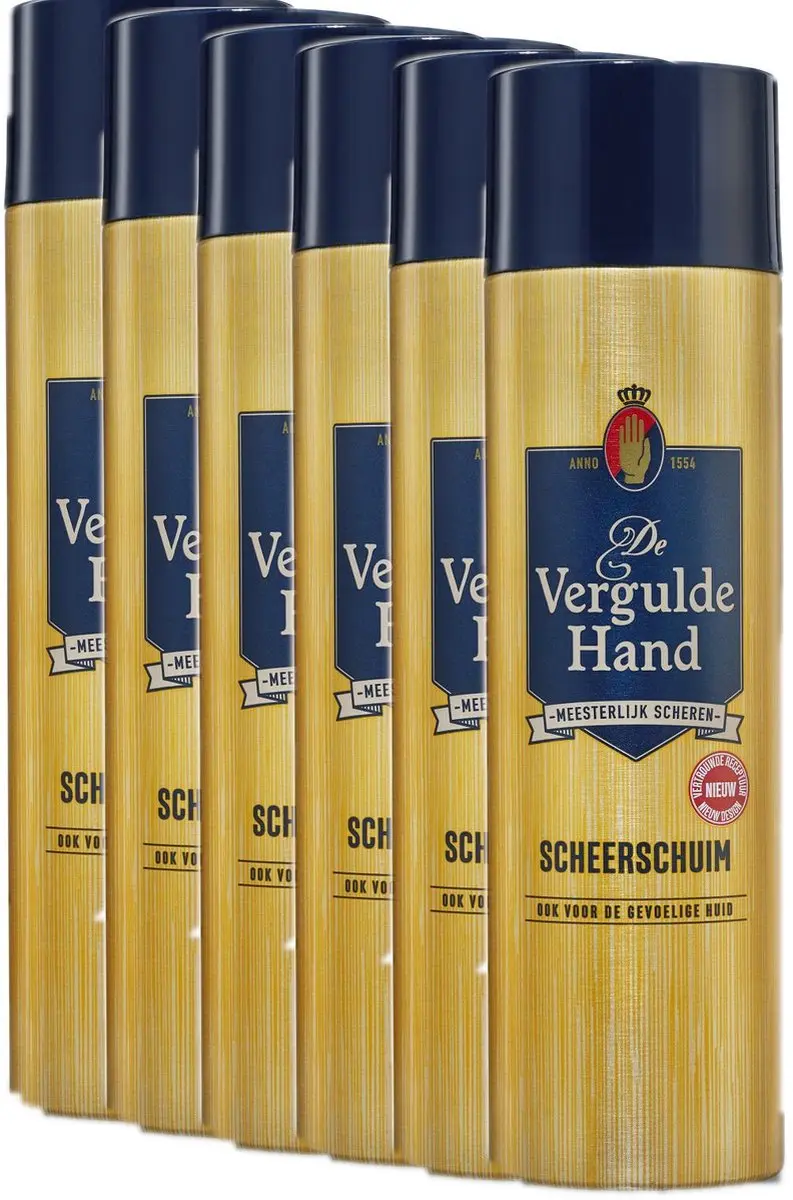 Vergulde Hand Scheerschuim