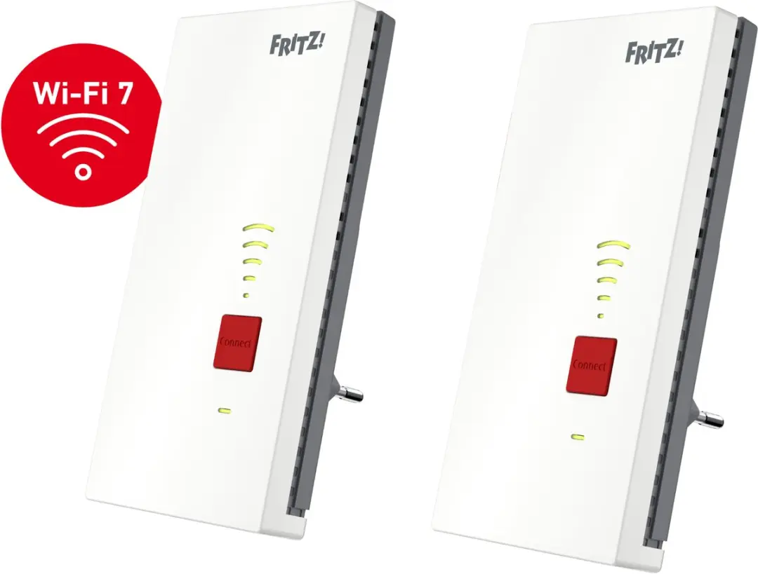 FRITZ! Mesh WiFi Set 2700 Wi-Fi 7 - 2 Stuks - 6500 Mbit/s