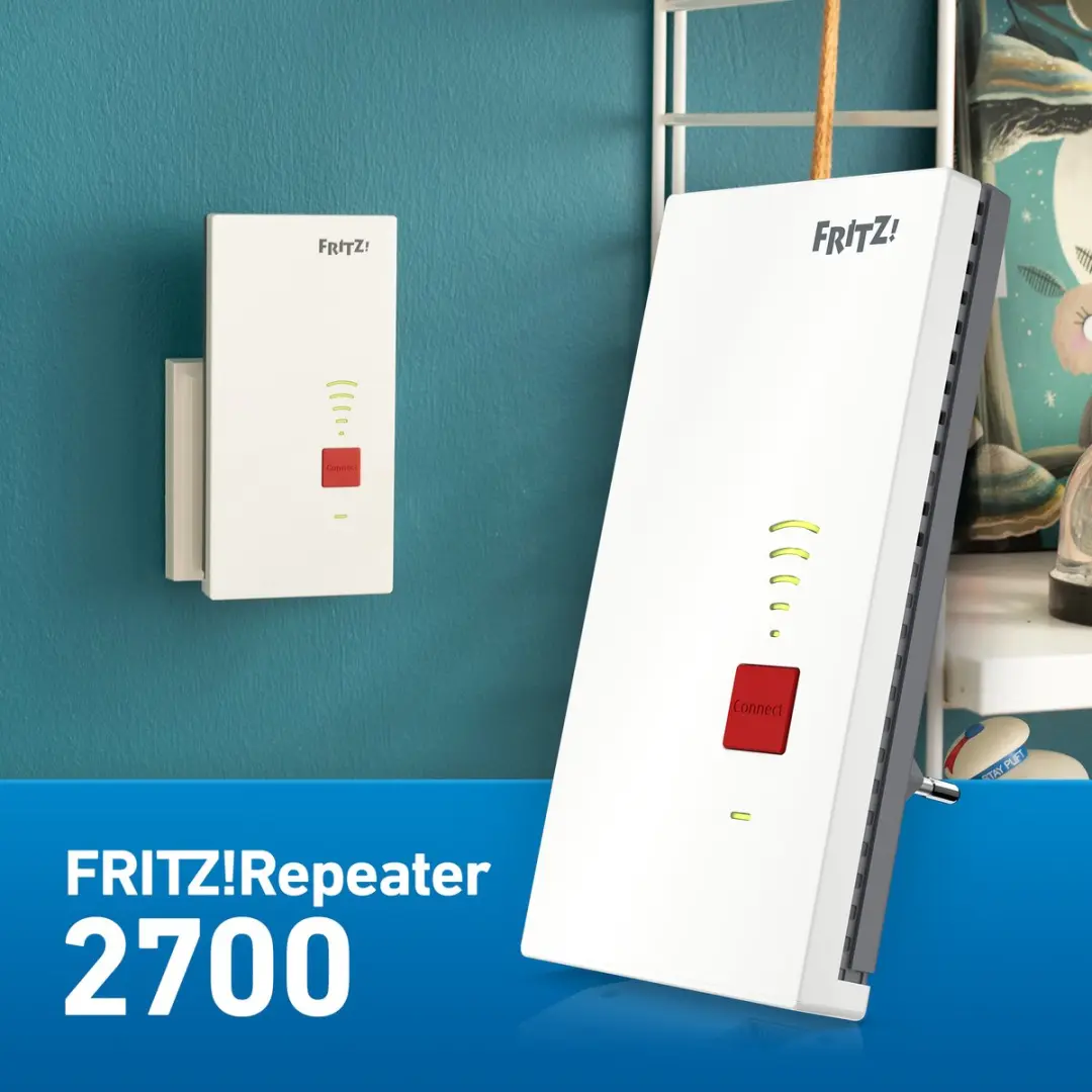 FRITZ! Mesh WiFi Set 2700 Wi-Fi 7 - 2 Stuks - 6500 Mbit/s