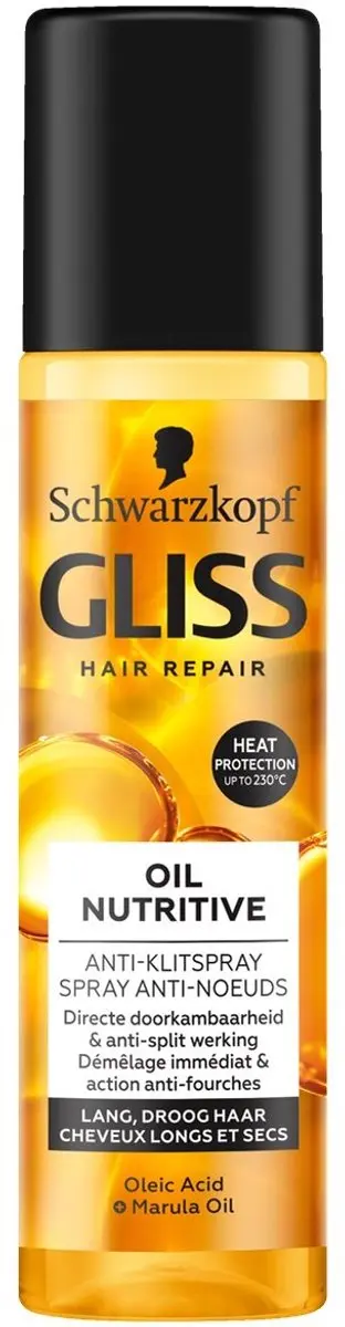 Gliss Oil Nutritive Anti-Klitspray 3x200ml