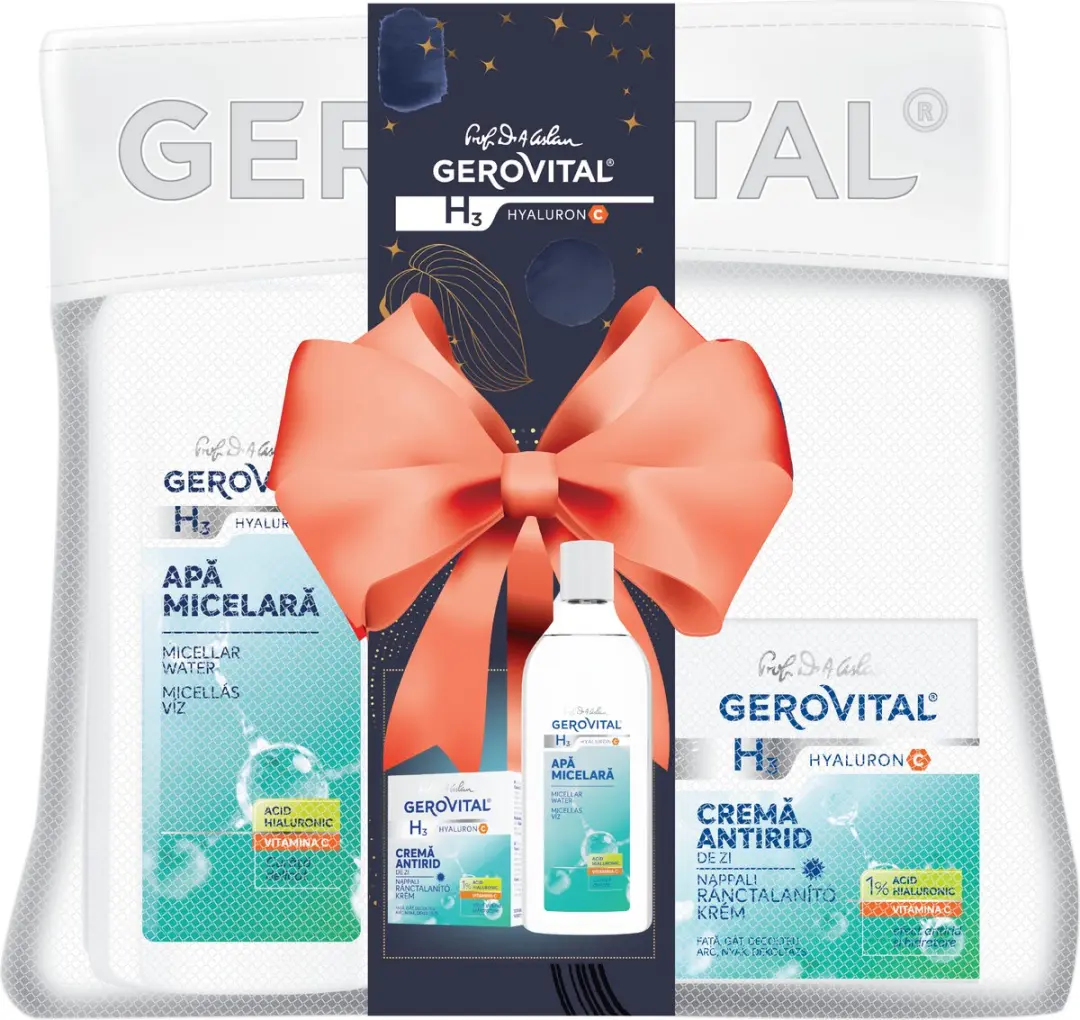 Gerovital H3 Hyaluron C Huidverzorging Gift Set