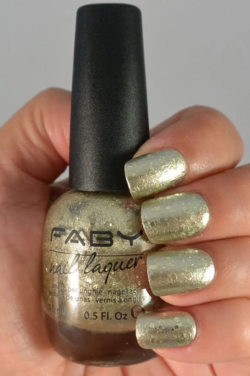 FABY Vegan Nagellak Goud - 15ml