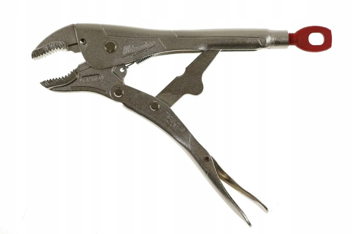 Milwaukee Torquelock Vergrendelings Tang 250mm - Gebogen - Verchroomd