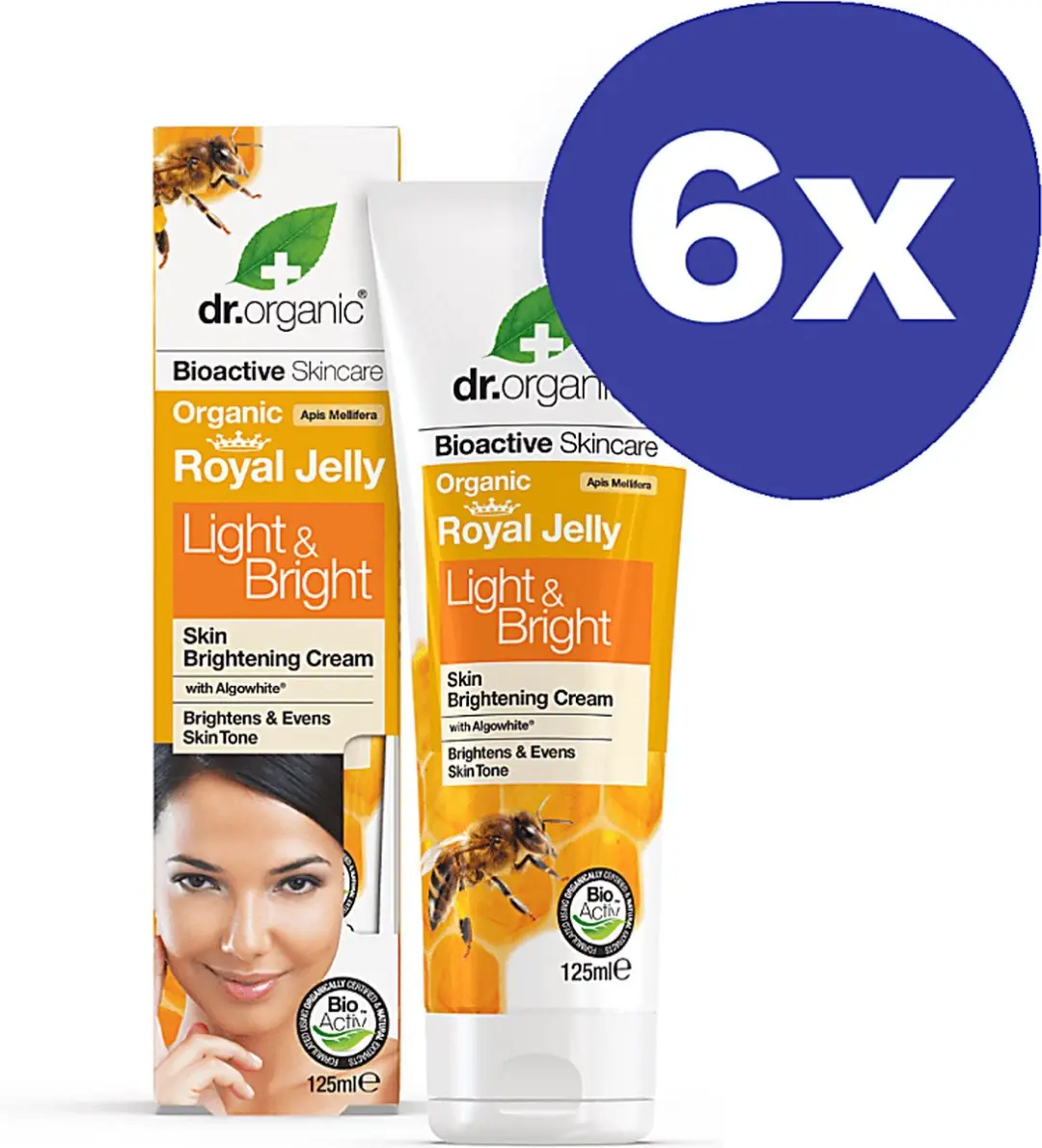 Dr Organic Royal Jelly Light & Bright Crème