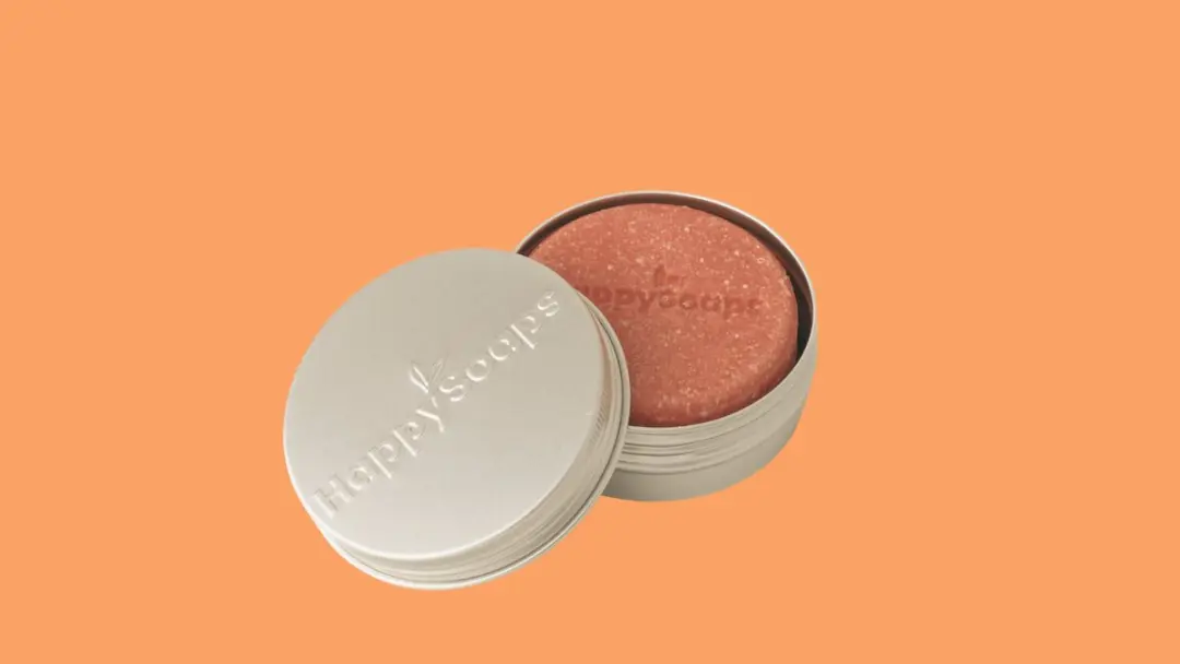 HappySoaps Oil You Need Is Argan Shampoo Bar - 2x70g - Bewaarblikje