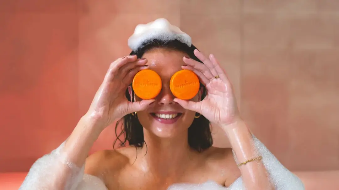 HappySoaps Oil You Need Is Argan Shampoo Bar - 2x70g - Bewaarblikje