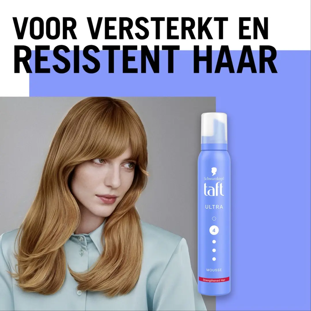 Taft Ultra Strong Haarmousse - 6x200ml