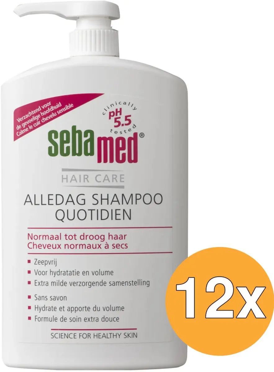 Sebamed Alledag Shampoo Pomp 1000ml