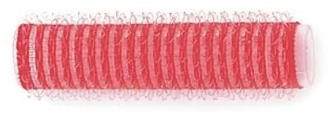 Sibel Hair Kruller Zelfklevend 13mm - Rood - 12 Stuks