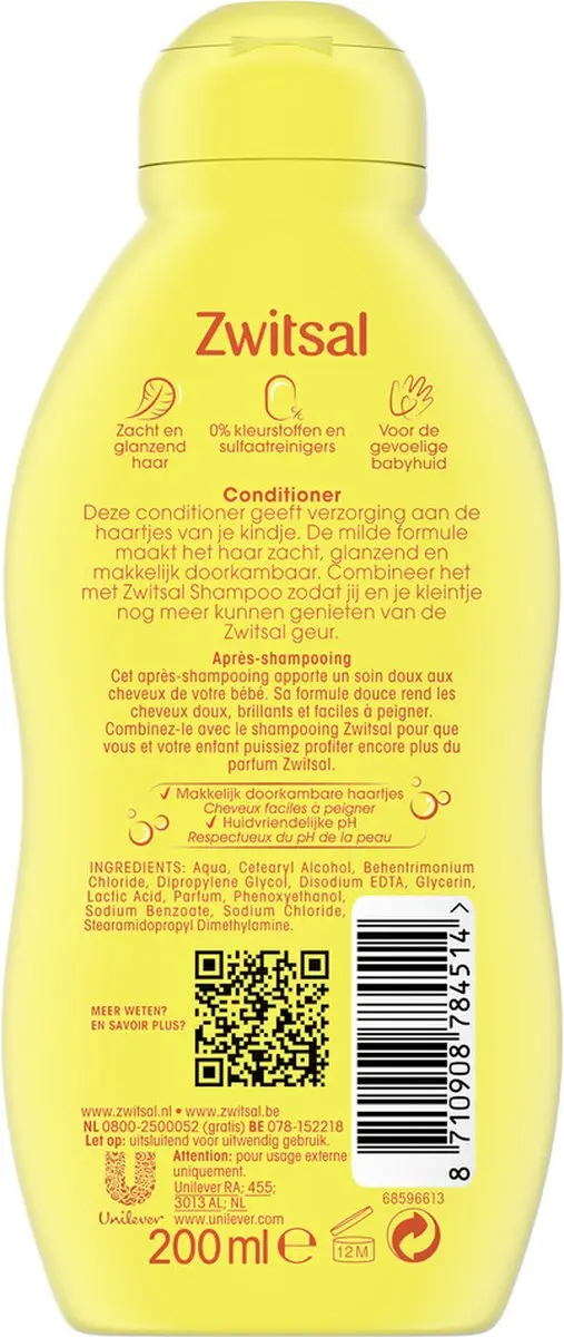 Zwitsal Baby Conditioner 200ml