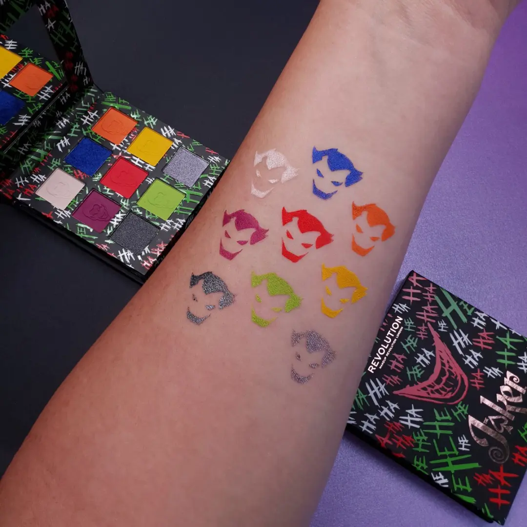 Makeup Revolution X The Joker Why So Serious Palette - 9 Kleuren