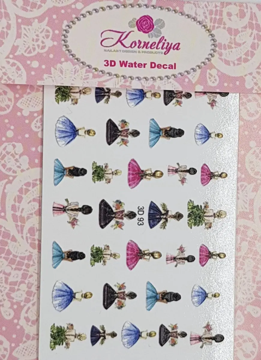 Korneliya 3D Waterdecal 093