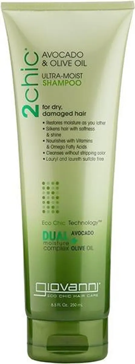 Giovanni Cosmetics 2chic Ultra-Moist Shampoo Avocado & Olijfolie 250ml