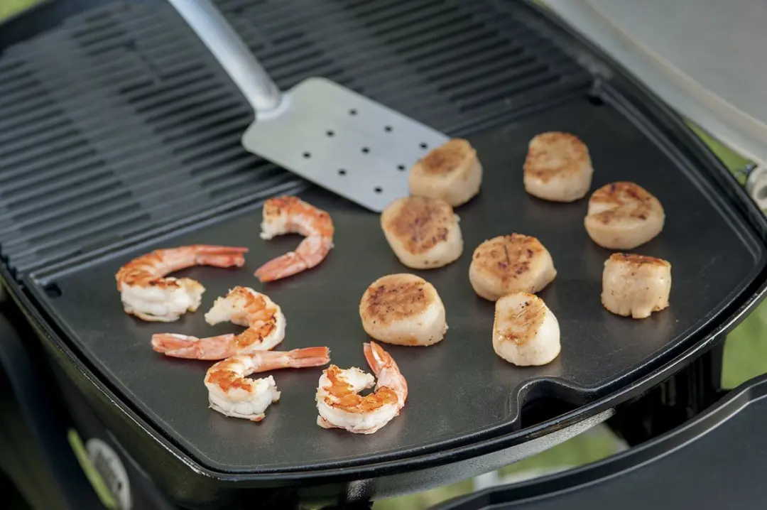 Weber Q Serie Bakplaat 6559 - 27cm - Zwart