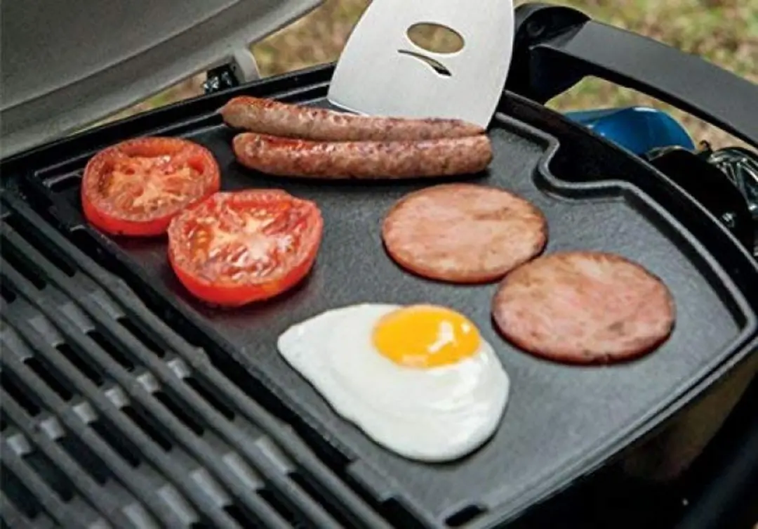 Weber Q Serie Bakplaat 6559 - 27cm - Zwart - afbeelding 6 van 6