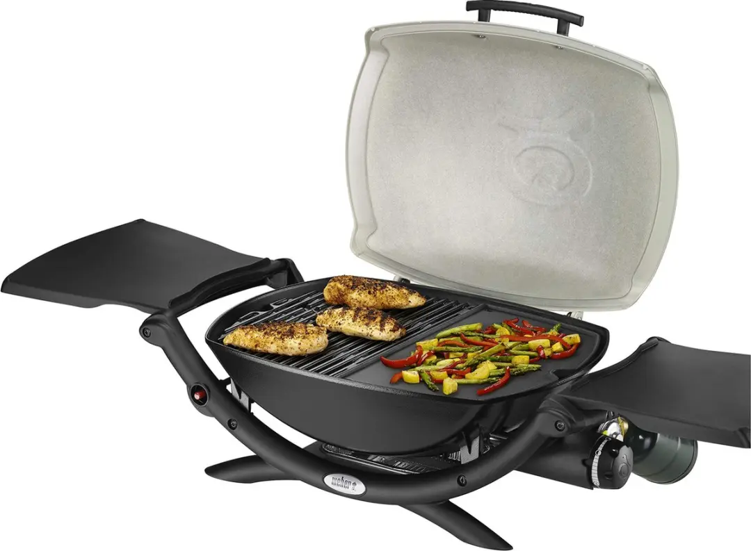 Weber Q Serie Bakplaat 6559 - 27cm - Zwart