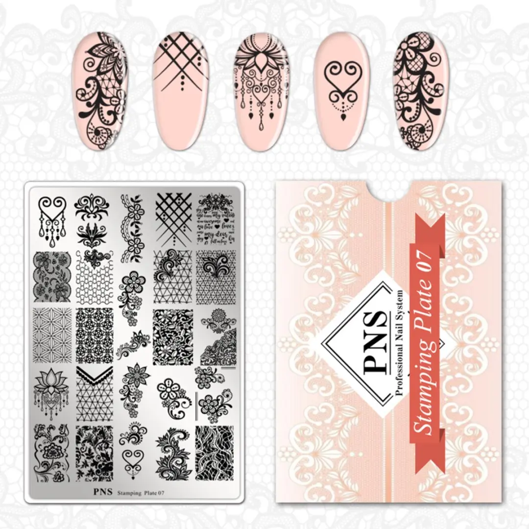 Korneliya PNS Stamping Plate 07 - 1ml