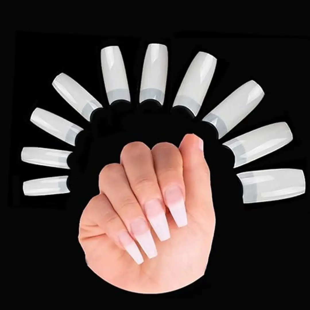 Guardian Beauty Nageltips M - 500 Stuks - Met Nagellijm