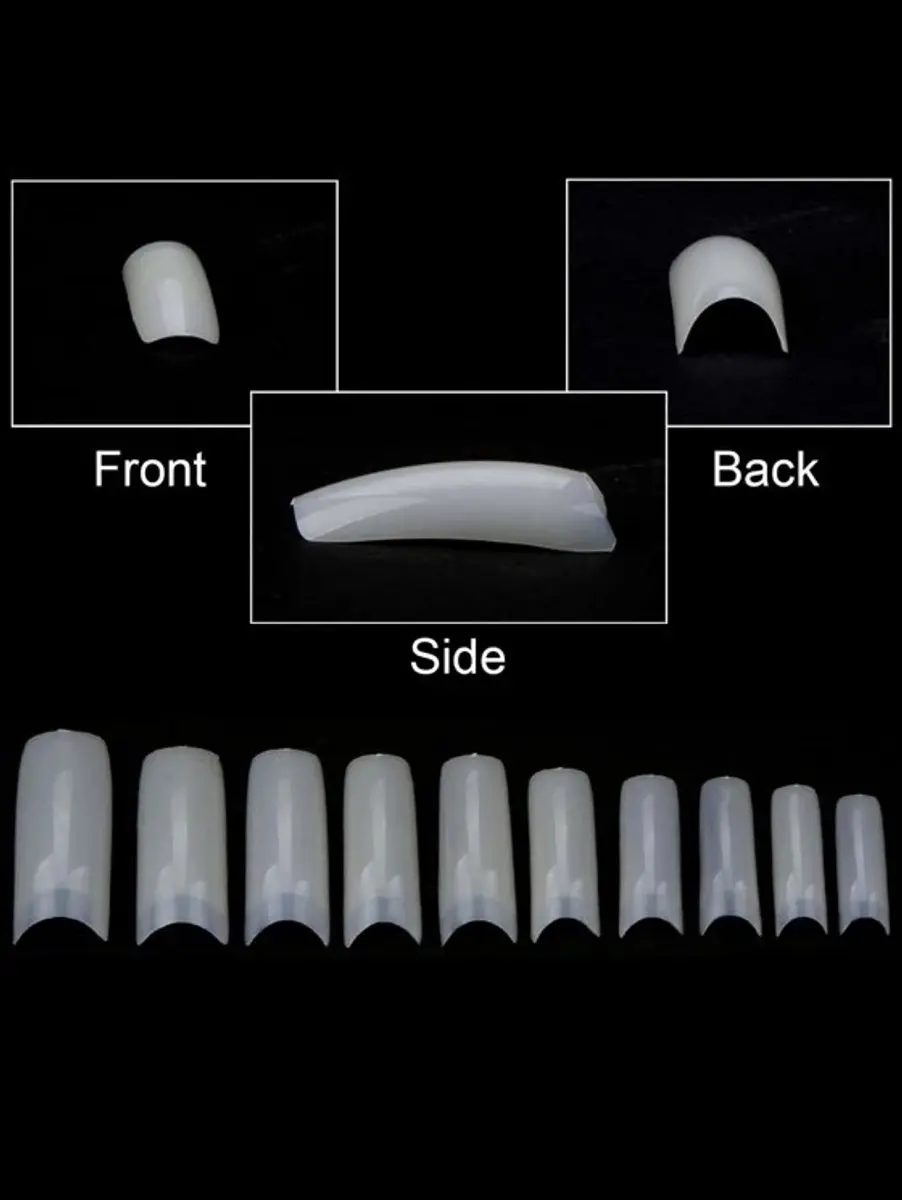 Guardian Beauty Nageltips M - 500 Stuks - Met Nagellijm - afbeelding 6 van 6