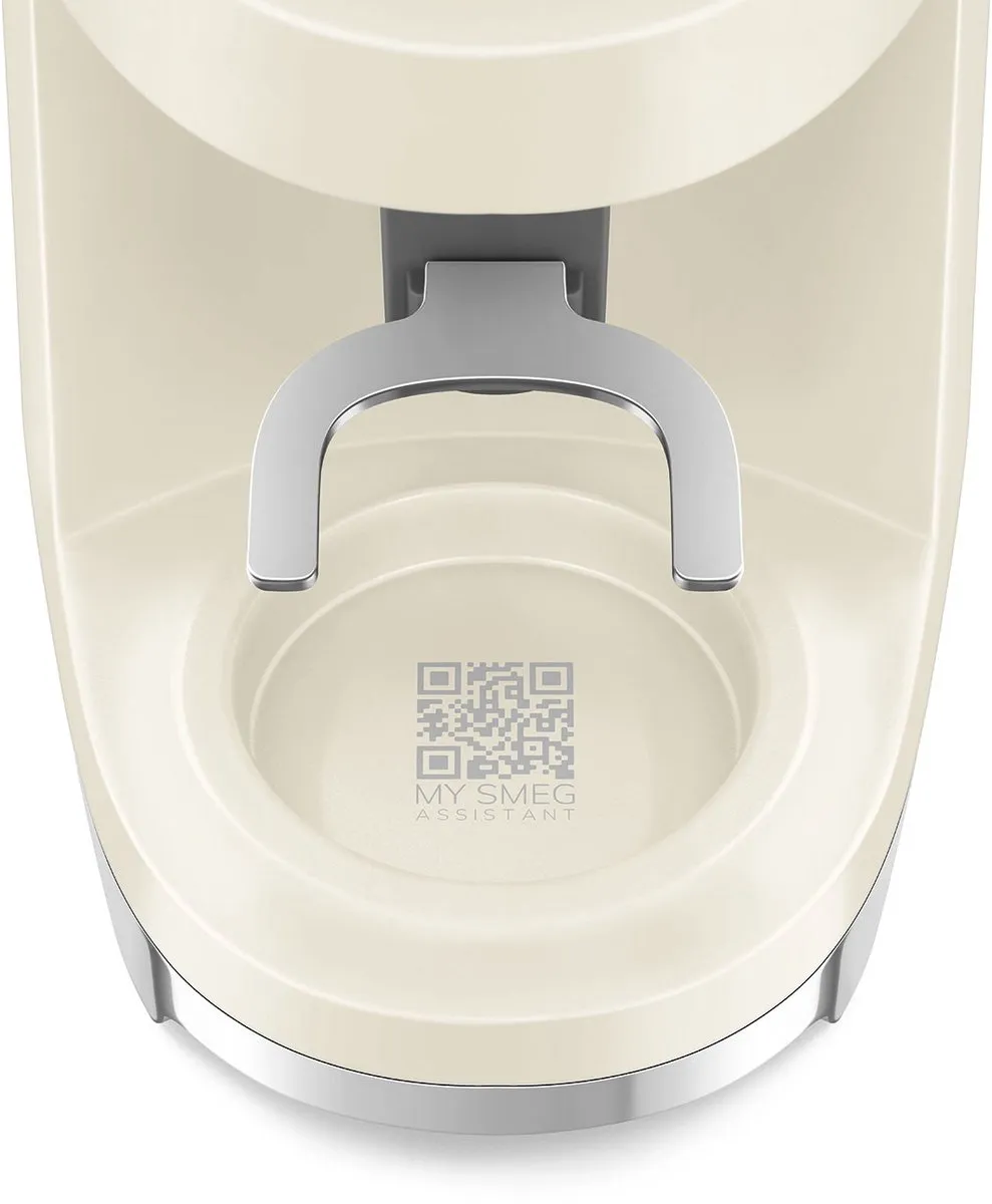 Smeg CGF03CREU Elektrische Koffiemolen - Jaren 50 - Crème