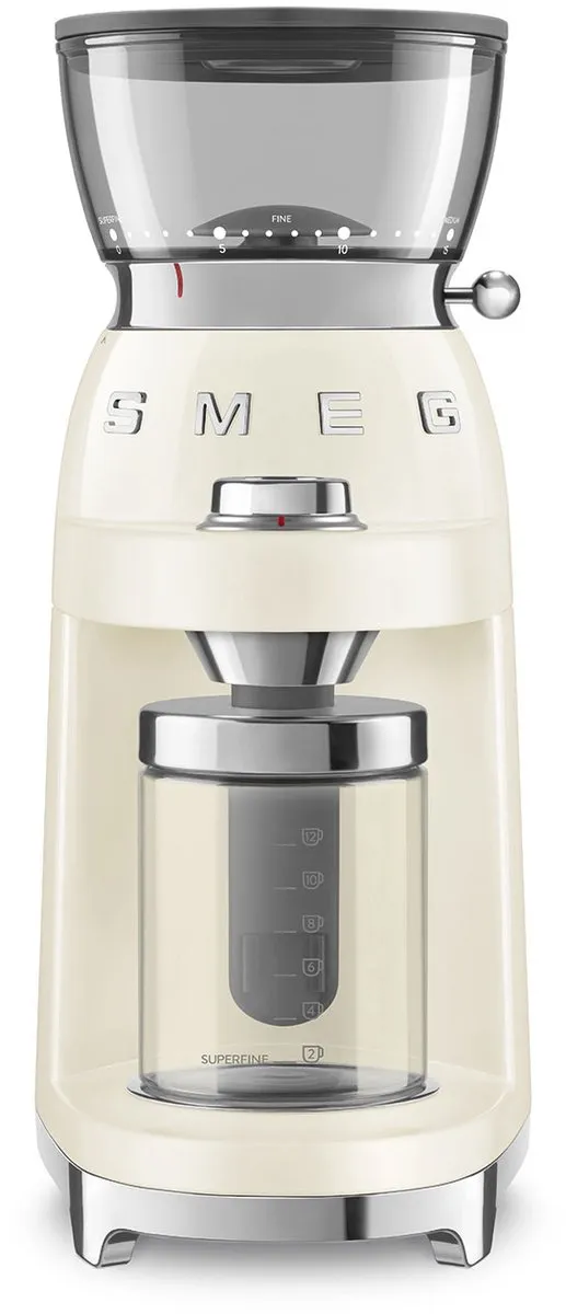 Smeg CGF03CREU Elektrische Koffiemolen