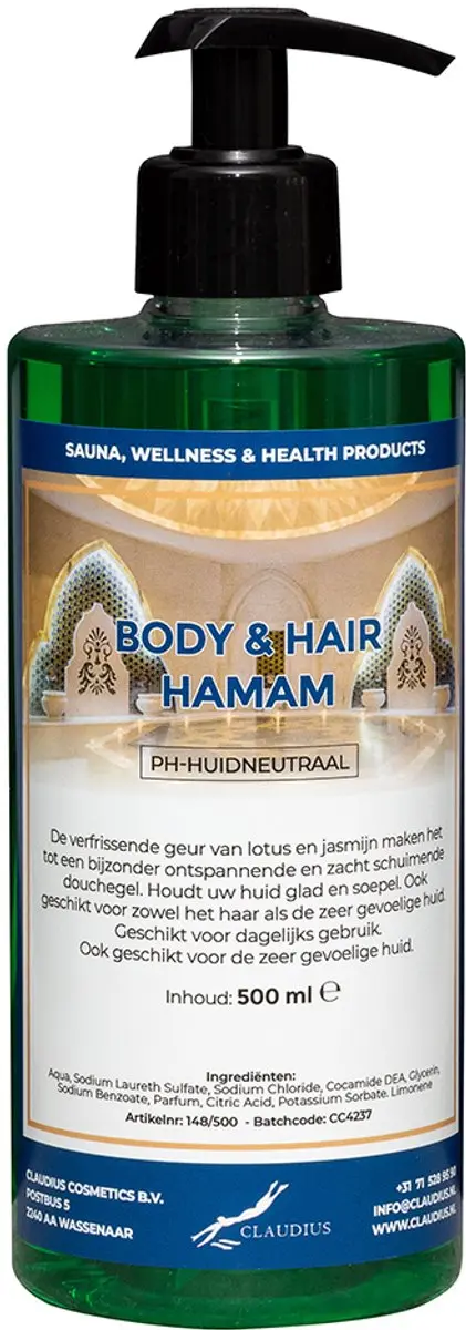 Splashbox Cosmetics Body & Hair Hamam 500ml