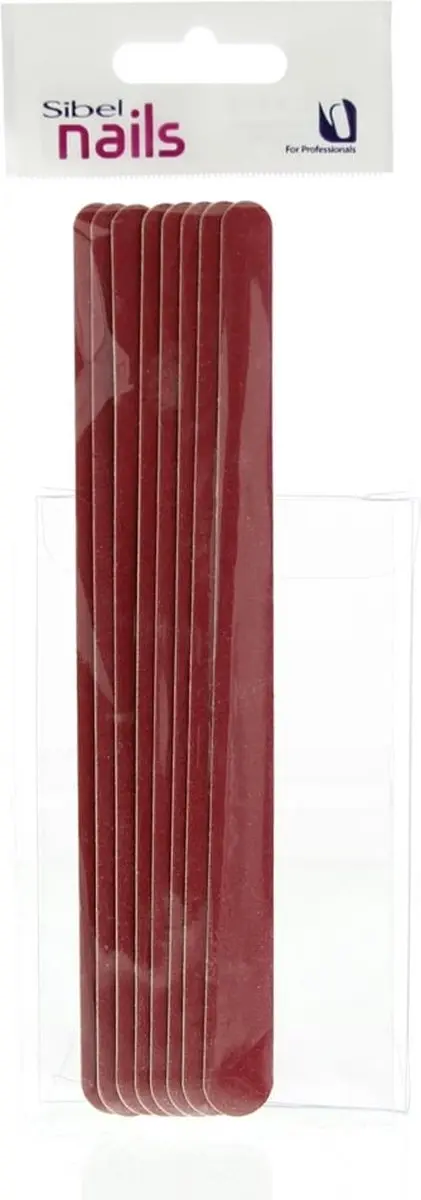 Sibel Nails Classic Nagelvijlen 17cm - 10 Stuks