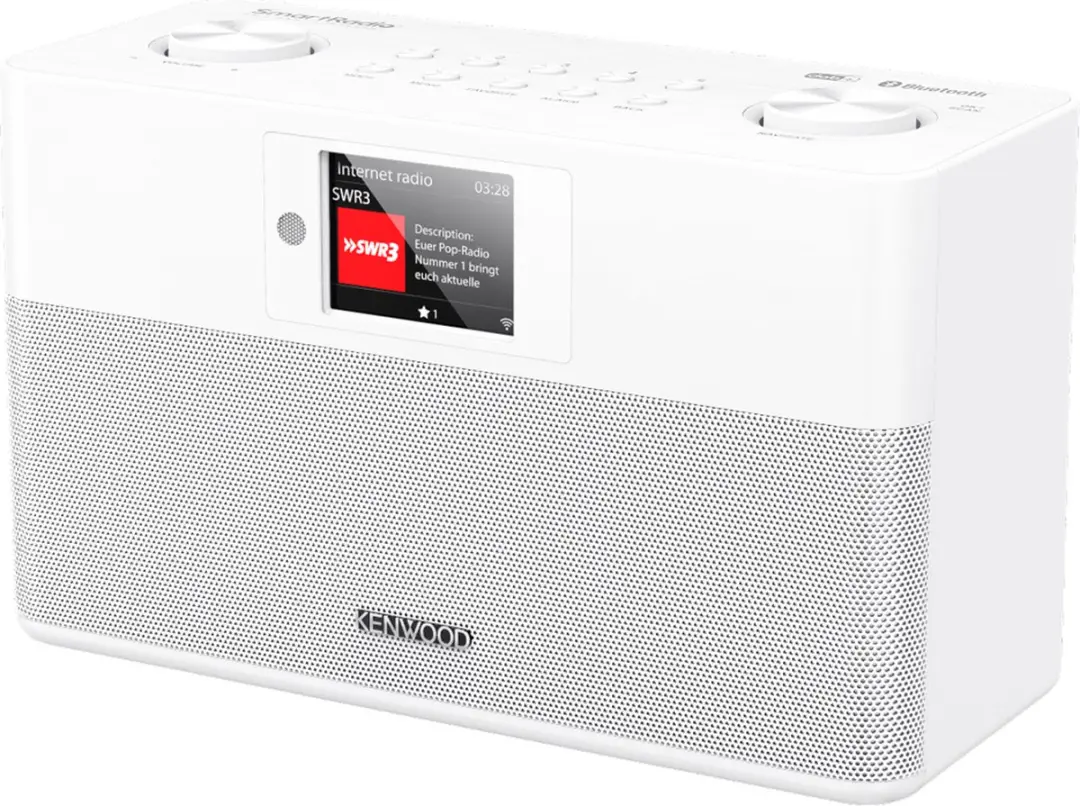 Kenwood CR-ST100S Smart Internetradio DAB+ - Wit