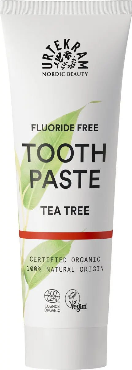 Urtekram Tea Tree Fluoridevrije Tandpasta 75ml