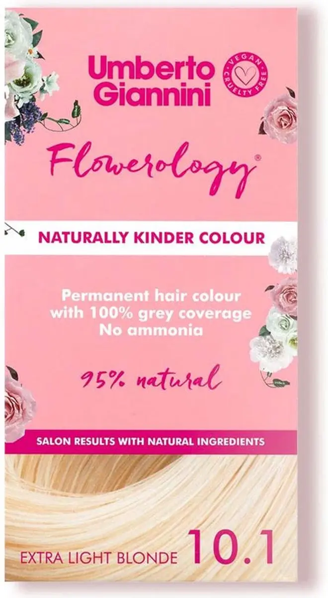 Umberto Giannini Flowerology Vegan Colour Chestnut Brown 110ml