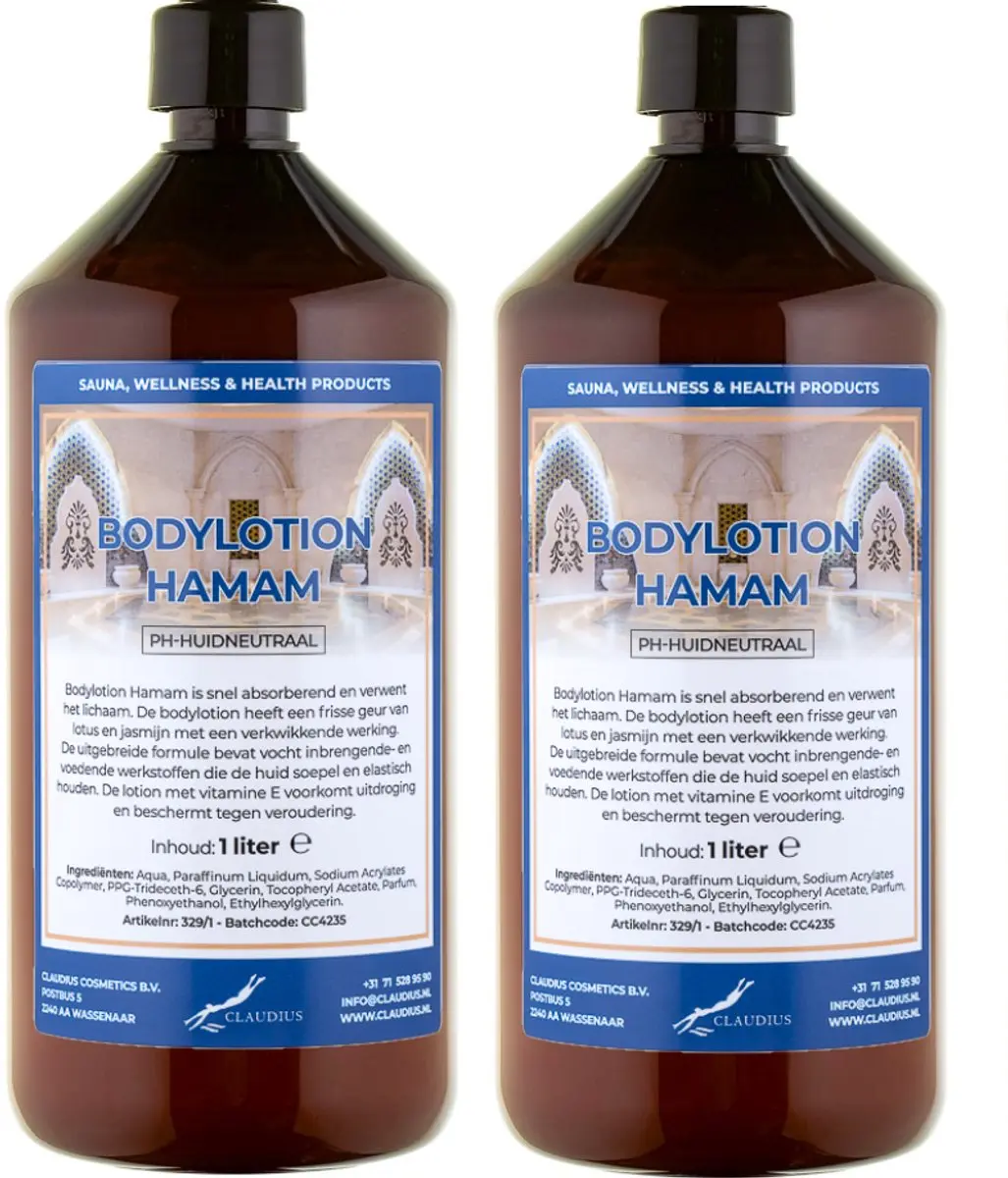 Splashbox Cosmetics Hamam Bodylotion 2 Liter